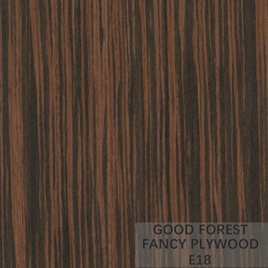 Fantastische Sperrholzplatte ODM fertigte Ebony Veneer Plywood Panel besonders an