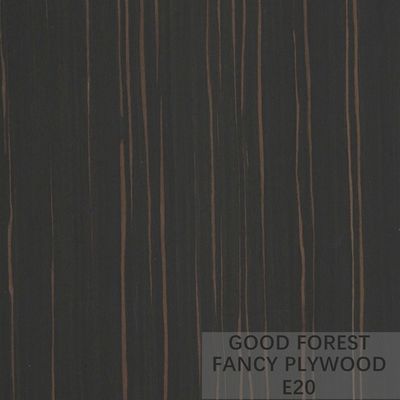 Fantastische Sperrholzplatte ODM fertigte Ebony Veneer Plywood Panel besonders an