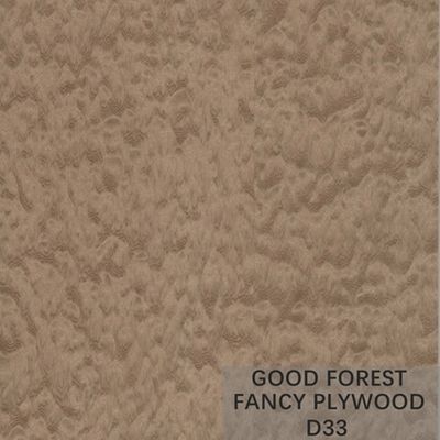 Kundengebundenes Burl Veneer Plywood Board Fancy-Wurzel-Kanal-Furnier-Blatt