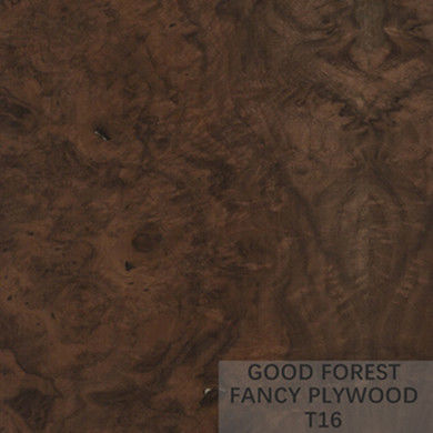 Kundengebundenes Burl Veneer Plywood Board Fancy-Wurzel-Kanal-Furnier-Blatt