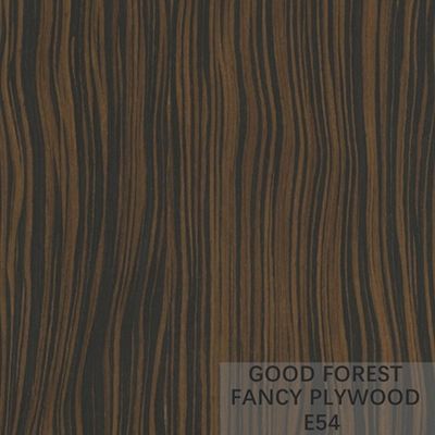Kundengebundenes Burl Veneer Plywood Board Fancy-Wurzel-Kanal-Furnier-Blatt