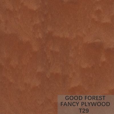 Kundengebundenes Burl Veneer Plywood Board Fancy-Wurzel-Kanal-Furnier-Blatt