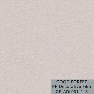 Soem drückte dekorativer Film-reines Farb-Reihen-Sprungs-Korn pp. flach
