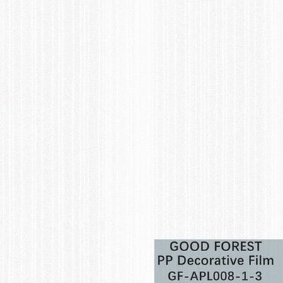 Dekoratives Film-Polypropylen fertigte Seidenstraße-Korn-Art besonders an