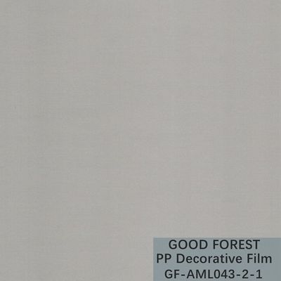 Dekorativer Film der Metall-Reihen-pp. 1250mm/1260mm Draht-Korn des Breiten-abgehobenen Betrages