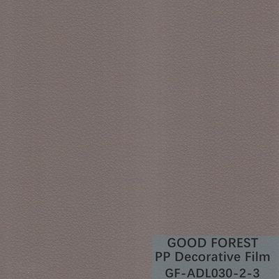 Recyclebarer klarer Polypropylen-Film dekoratives Lichi Dermatoglyph