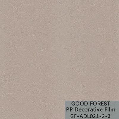 Dekorativer schwarzer Polypropylen-Film abbaubares Naural Dermatoglyph
