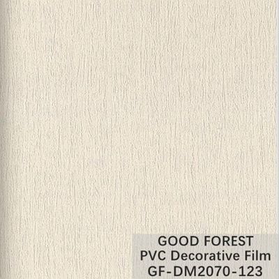 Dekorativer PVC-Film für Möbel-Stoff-Korn-Art gute Fließfähigkeit