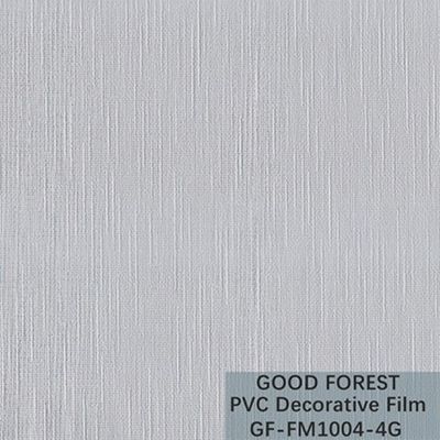 Dekorativer PVC-Film für Möbel-Stoff-Korn-Art gute Fließfähigkeit