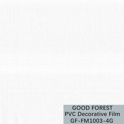 Dekorativer PVC-Film für Möbel-Stoff-Korn-Art gute Fließfähigkeit