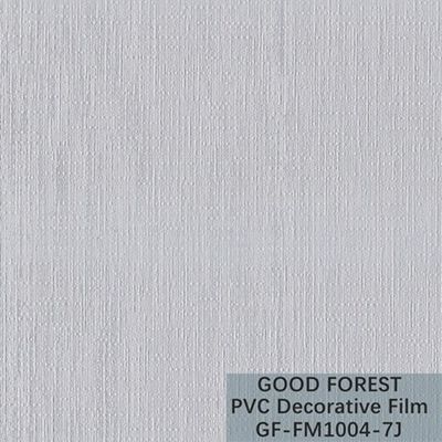 Dekorativer PVC-Film für Möbel-Stoff-Korn-Art gute Fließfähigkeit