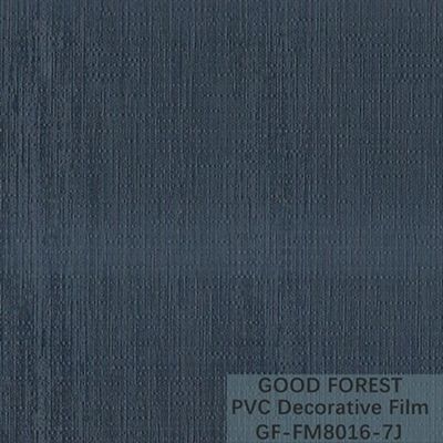 Dekorativer PVC-Film für Möbel-Stoff-Korn-Art gute Fließfähigkeit