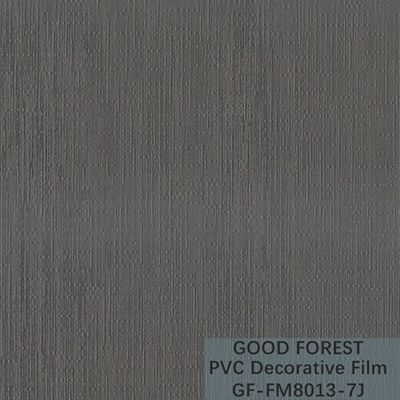Dekorativer PVC-Film für Möbel-Stoff-Korn-Art gute Fließfähigkeit