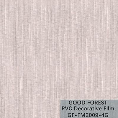 Dekorativer PVC-Film für Möbel-Stoff-Korn-Art gute Fließfähigkeit