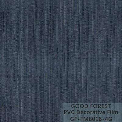 Dekorativer PVC-Film für Möbel-Stoff-Korn-Art gute Fließfähigkeit