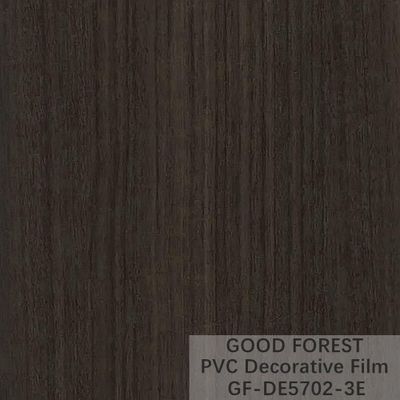 Dekorativer schwarzer PVC-Film 1260mm - 1330mm Breiten-hölzernes Korn