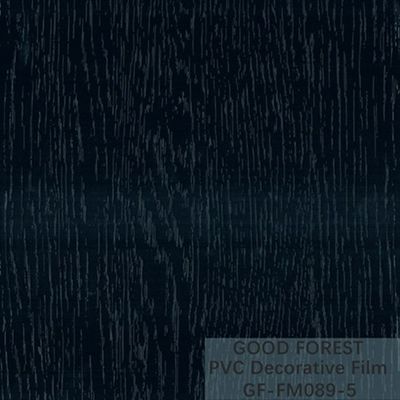 Dekorativer schwarzer PVC-Film 1260mm - 1330mm Breiten-hölzernes Korn