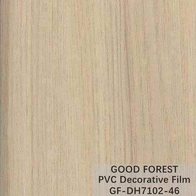 Soem-Korn-Holz PVC-Film-Blasen-dekorative hellgelbe Farbart
