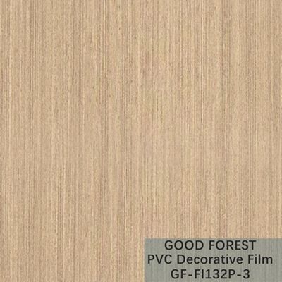 Soem-Korn-Holz PVC-Film-Blasen-dekorative hellgelbe Farbart