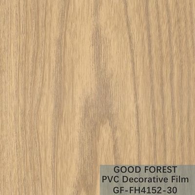 Soem-Korn-Holz PVC-Film-Blasen-dekorative hellgelbe Farbart