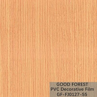 Soem-Korn-Holz PVC-Film-Blasen-dekorative hellgelbe Farbart