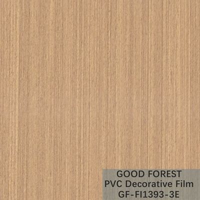 Soem-Korn-Holz PVC-Film-Blasen-dekorative hellgelbe Farbart