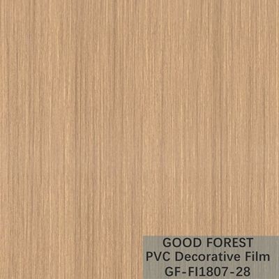 Soem-Korn-Holz PVC-Film-Blasen-dekorative hellgelbe Farbart