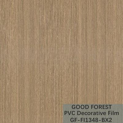 Dekorative Film-Kratzfestigkeits-hölzernes Korn Fließfähigkeit PVCs