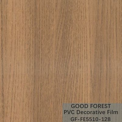 Dekorative Film-Kratzfestigkeits-hölzernes Korn Fließfähigkeit PVCs