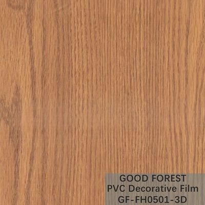 Dekorative Film-Kratzfestigkeits-hölzernes Korn Fließfähigkeit PVCs