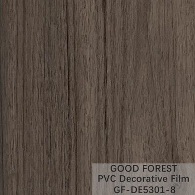 Dekorativer Film Fach PVCs 0.25mm - 0.60mm Stärke dunkles Grey Color