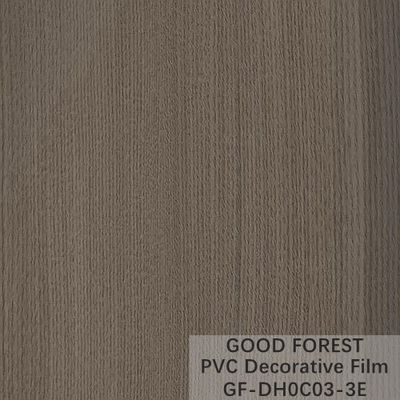 Dekorativer Film Fach PVCs 0.25mm - 0.60mm Stärke dunkles Grey Color
