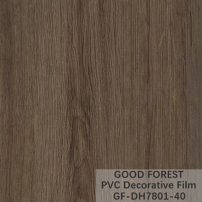 Dekorativer Film Fach PVCs 0.25mm - 0.60mm Stärke dunkles Grey Color