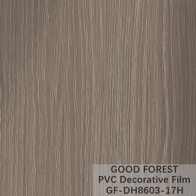 Dekorativer Film Fach PVCs 0.25mm - 0.60mm Stärke dunkles Grey Color