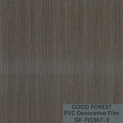 Dekorativer Film Fach PVCs 0.25mm - 0.60mm Stärke dunkles Grey Color