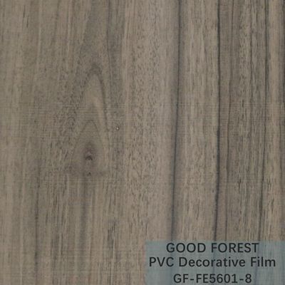 Dekorativer Film Fach PVCs 0.25mm - 0.60mm Stärke dunkles Grey Color