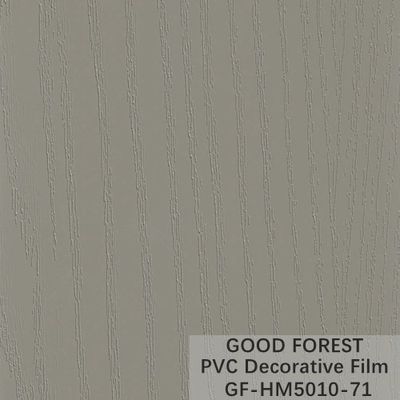 Blasen-Hart-PVC-Film-dekoratives hölzernes Korn-reine Farbe 71