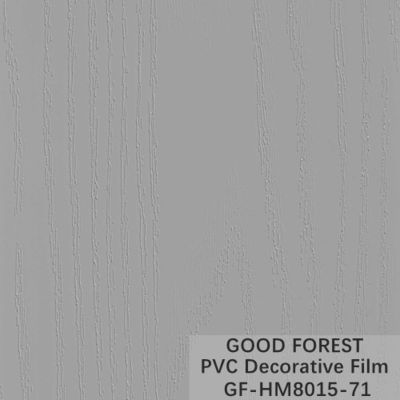 Blasen-Hart-PVC-Film-dekoratives hölzernes Korn-reine Farbe 71