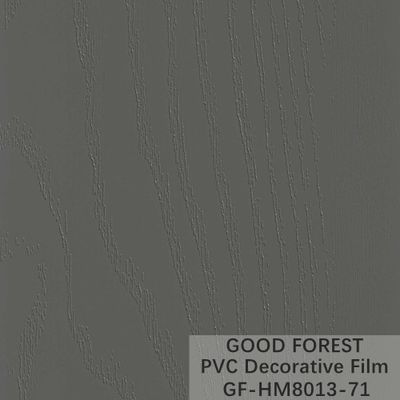 Blasen-Hart-PVC-Film-dekoratives hölzernes Korn-reine Farbe 71