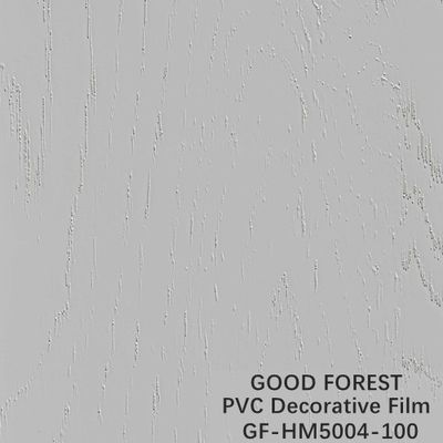 Art dekoratives der PVC-Blasen-Film-hölzernes Korn-reine Farbe100