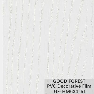 Dekorativer Film-reine Farbblasenbildung Kabinett-Holz-Korn PVCs