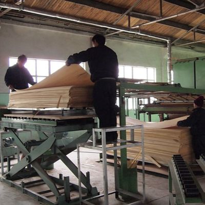 Fantasie ordnete weißes gerades Korn des Eichen-Furnierholz-H035DS für Handwerkkünste neu an