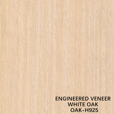 Dekoration neu angeordnetes weiße Eichen-gerades Korn-Möbel-Furnierholz H925
