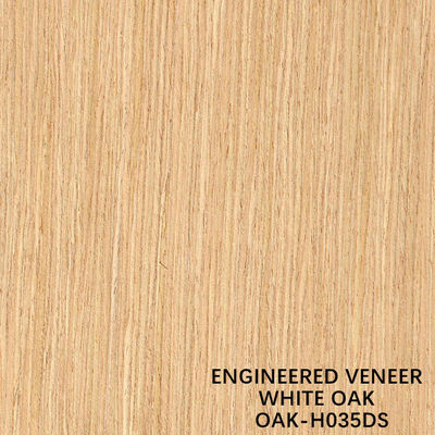 Fantasie ordnete weißes gerades Korn des Eichen-Furnierholz-H035DS für Handwerkkünste neu an