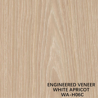 Schor Möbel-künstliches Furnierholz-Kronen-Korn-weiße Aprikose H06C 0.15-0.6mm zurück
