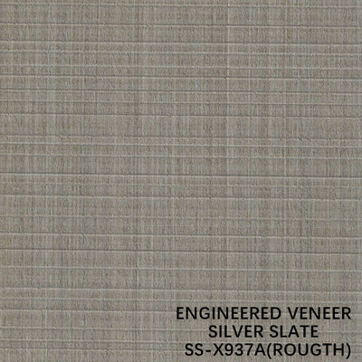 Spezielles raues Feinlinienkorn der Kabinett-Fantasie neu angeordnetes Schiefer-Furnierholz-Walnuss-X937A von China-Hersteller Iso