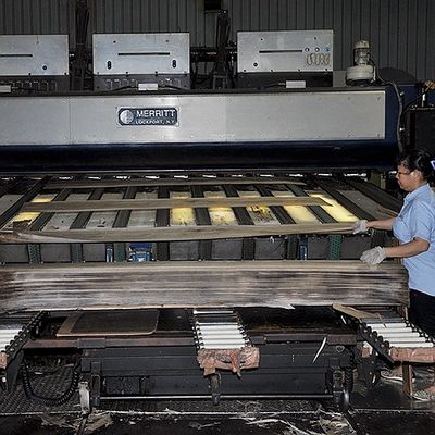 West- Zebra-Furnierholz Zebrano-Viertel Afrikas natürliches schnitt gerades Korn-hohe Qualität für Auto, das Innen-China herstellt