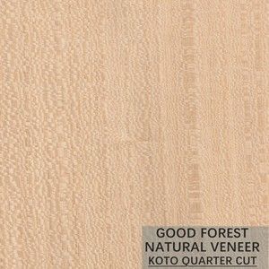 Korn-Flocke KOTO Naturholz-Furnier-Blatt populär für färbenden Prozess