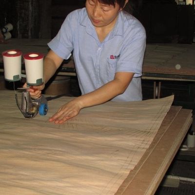Basis MDF/Spanplatte/Spanplatten-basiertes Gremium Makore-Furnierholz 2440x1220mm