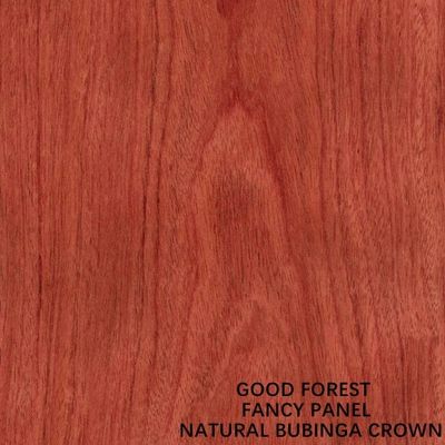 Möbel-Fantasie MDF krönen natürliches Bubinga-Furnierholz 2440x1220mm